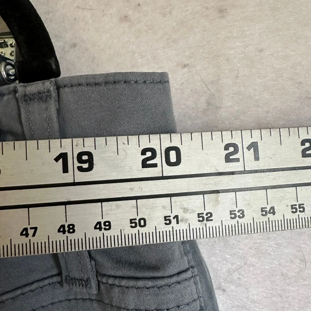 AG Adriano Goldschmied Everett Slim Straight Gray‎ Pants 40x32 Italian Fabric
